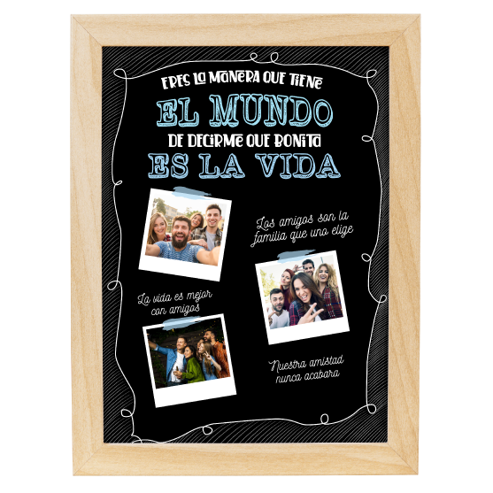 MS Regalos Personalizados | Cuadro personalizado | Nuestra amistad | My Sign Lima Peru