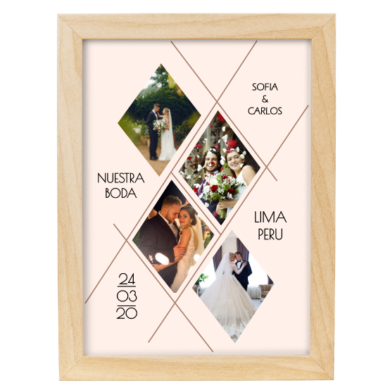 MS Regalos Personalizados | Cuadro personalizado | Nuestra boda | My Sign Lima Peru