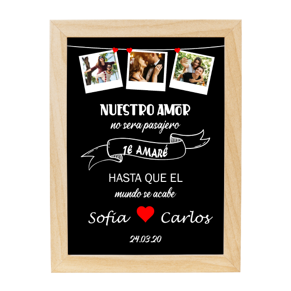 MS Regalos Personalizados | Cuadro personalizado | Nuestro amor | My Sign Lima Peru