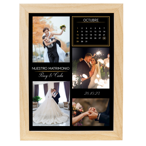 MS Regalos Personalizados | Cuadro personalizado | Nuestro matrimonio | My Sign Lima Peru