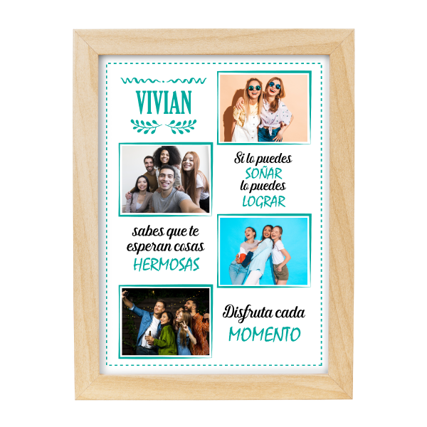 MS Regalos Personalizados | Cuadro personalizado | Si puedes soñarlo | My Sign Lima Peru