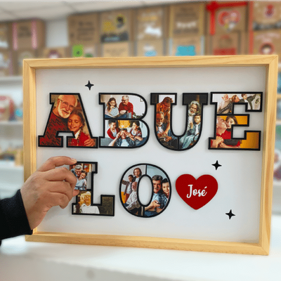 MS Regalos Personalizados | Cuadro en piezas | Abuelo | My Sign Lima Peru