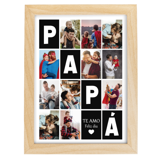 MS Regalos Personalizados | Cuadro personalizado | Papá fotos 01 | My Sign Lima Peru