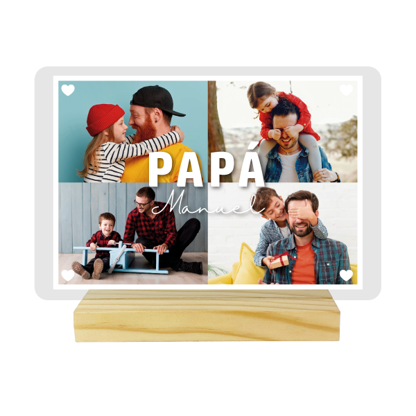 MS Regalos Personalizados | Cuadro Acrílico | Papá fotos | My Sign Lima Peru