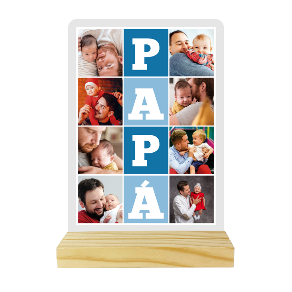 MS Regalos Personalizados | Cuadro Acrílico | Papá vertical | My Sign Lima Peru