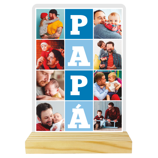 MS Regalos Personalizados | Cuadro Acrílico | Papá 3 | My Sign Lima Peru