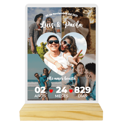 MS Regalos Personalizados | Cuadro Acrílico | Aniversario 02 | My Sign Lima Peru