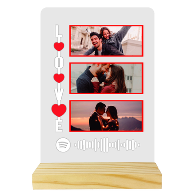 MS Regalos Personalizados | Cuadro Acrílico | Love Canción | My Sign Lima Peru