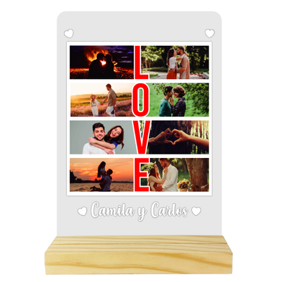 MS Regalos Personalizados | Cuadro Acrílico | Love | My Sign Lima Peru