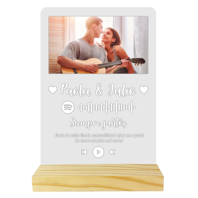 MS Regalos Personalizados | Cuadro Spotify | Siempre juntos | My Sign Lima Peru