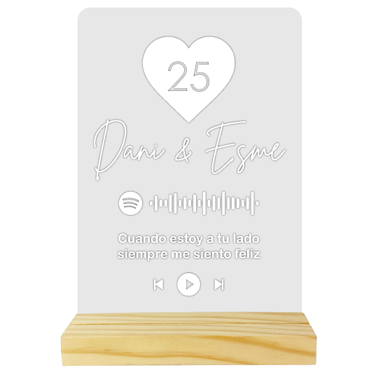 MS Regalos Personalizados | Cuadro Spotify | A tu lado | My Sign Lima Peru