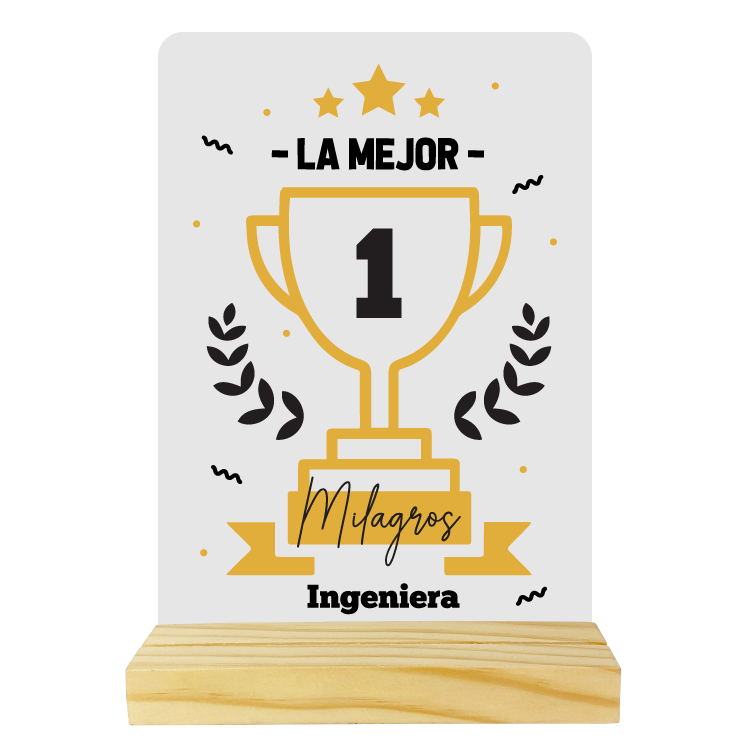 MS Regalos Personalizados | Cuadro Acrílico | Trofeo | My Sign Lima Peru