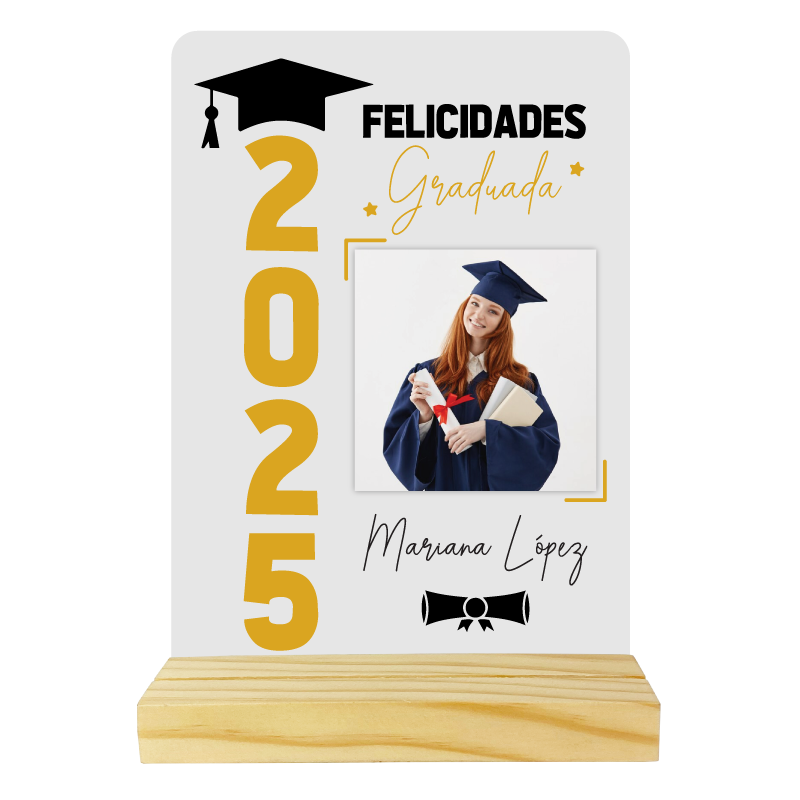 MS Regalos Personalizados | Cuadro Acrílico | Graduación 02 | My Sign Lima Peru