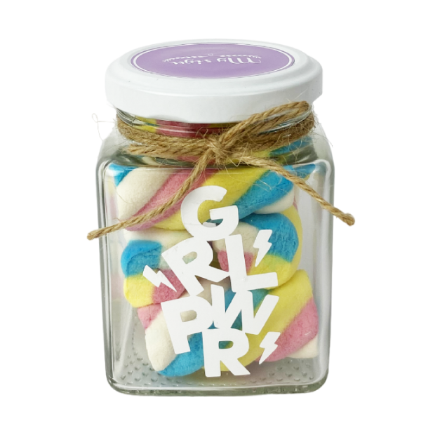 MS Regalos Personalizados | Frasco de dulces | Girl Power | My Sign Lima Peru
