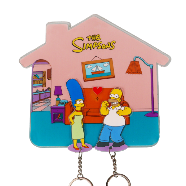 MS Regalos Personalizados | Llaveros Homero & Marge | My Sign Lima Peru