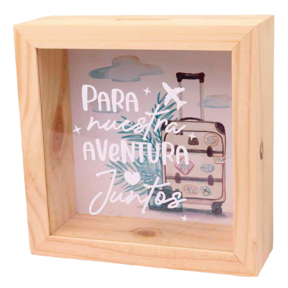 MS Regalos Personalizados | Alcancía personalizada | Para nuestra aventura juntos | My Sign Lima Peru