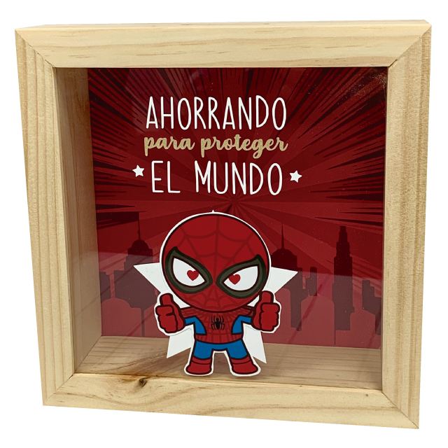 MS Regalos Personalizados | Alcancía Personalizada | Spiderman | My Sign Lima Peru