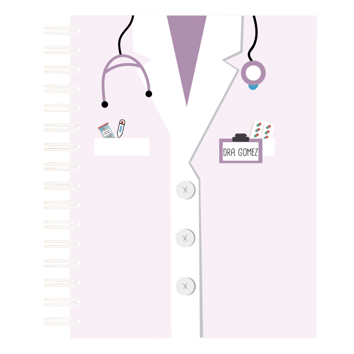 MS Regalos Personalizados | Block Personalizado | Doctora | My Sign Lima Peru