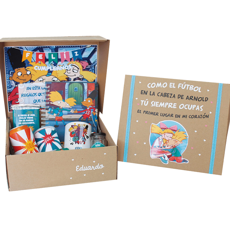 MS Regalos Personalizados | Pack Temático | Hey Arnold | My Sign Lima Peru