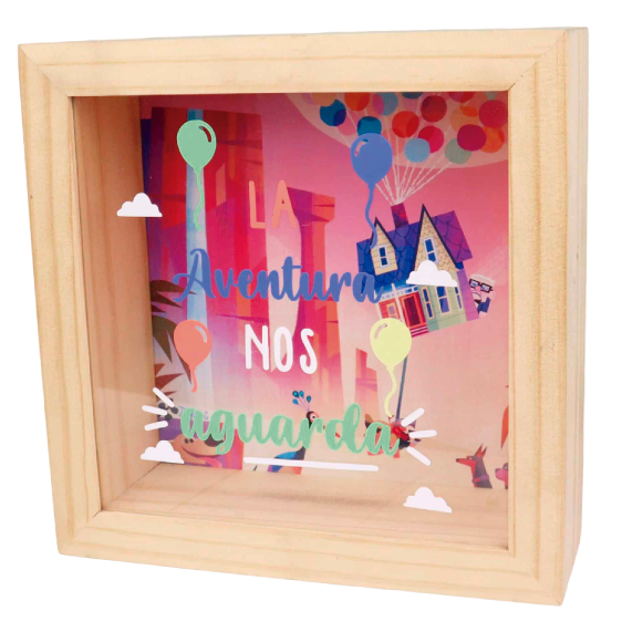 MS Regalos Personalizados | Alcancía personalizada | La aventura nos aguarda 1 | My Sign Lima Peru