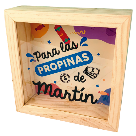 MS Regalos Personalizados | Alcancía personalizada | Para las propinas de | My Sign Lima Peru