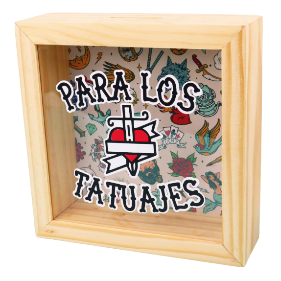 MS Regalos Personalizados | Alcancía personalizada | Para los tatuajes | My Sign Lima Peru