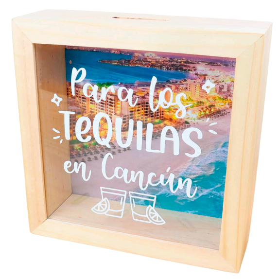 MS Regalos Personalizados | Alcancía personalizada | Para los tequilas en Cancún | My Sign Lima Peru