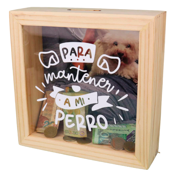 MS Regalos Personalizados | Alcancía personalizada | Para mantener a mi perro | My Sign Lima Peru