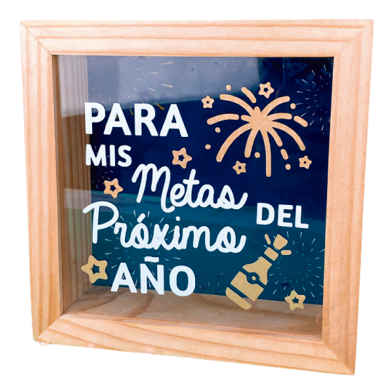 MS Regalos Personalizados | Alcancía personalizada | Para mis metas del próximo año | My Sign Lima Peru