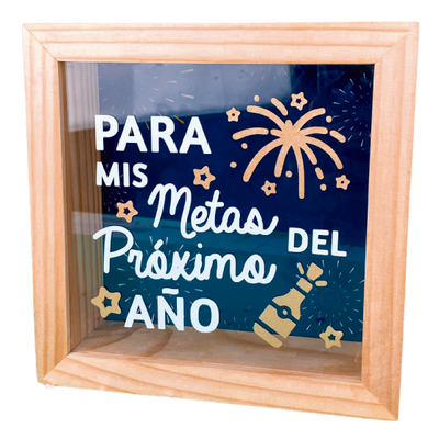 MS Regalos Personalizados | Alcancía personalizada | Para mis metas del próximo año | My Sign Lima Peru
