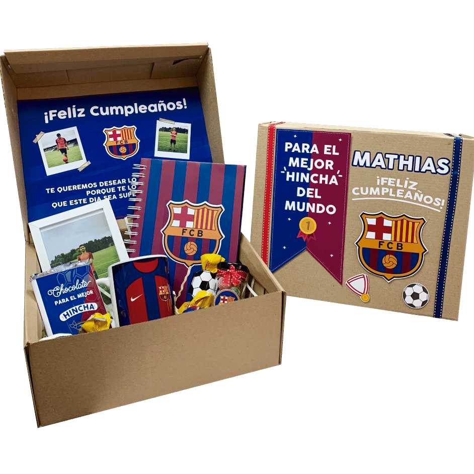 MS Regalos Personalizados | Pack Temático | Barcelona FC | My Sign Lima Peru