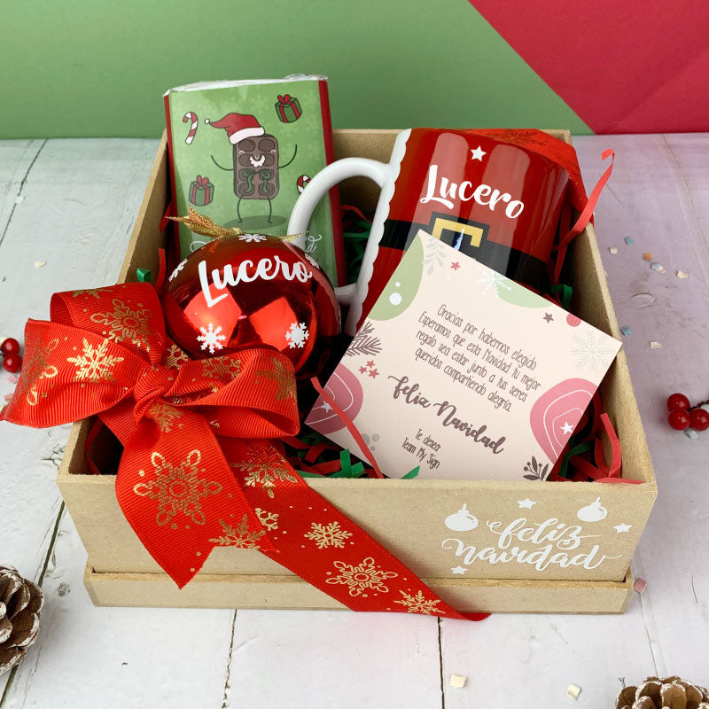 MS Regalos Personalizados | Box Navideño 09 | My Sign Lima Peru