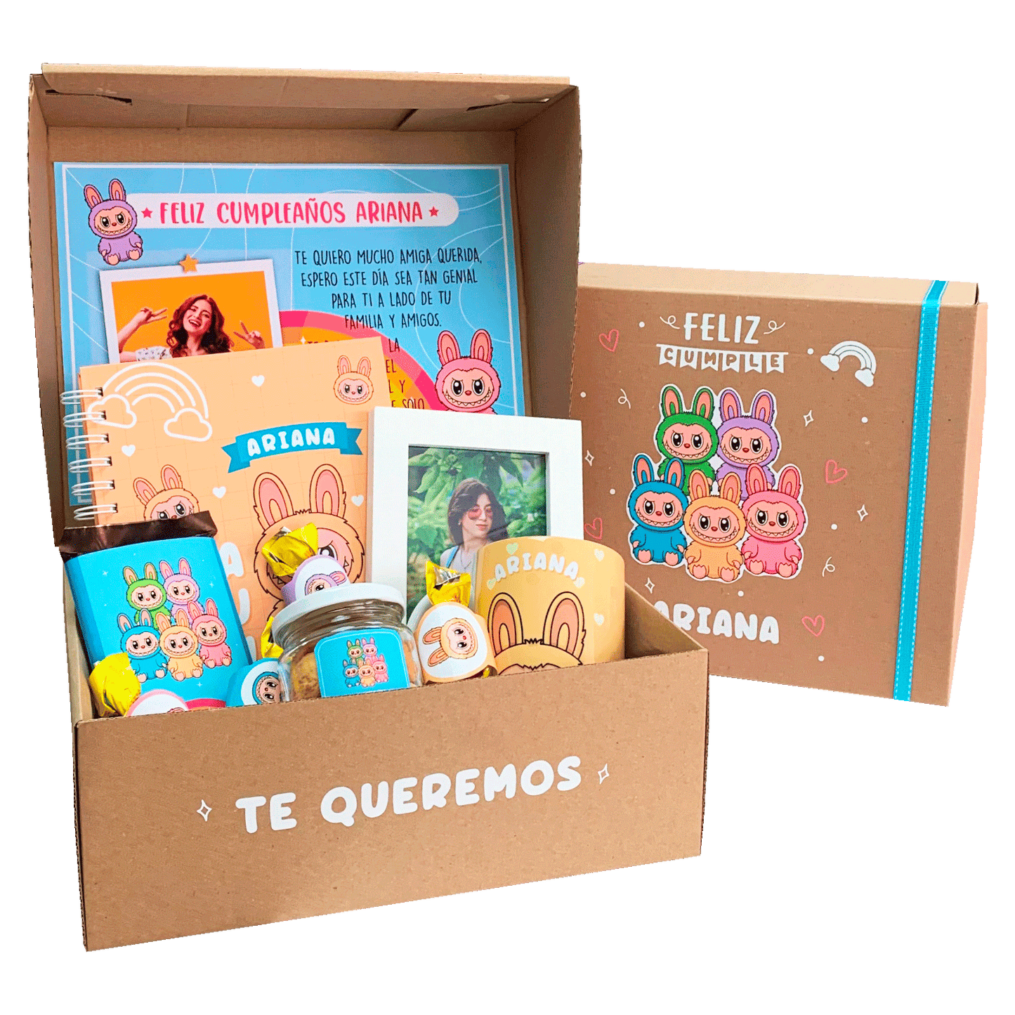 gift box personalizado Labubu - MS Regalos personalizados Lima Peru