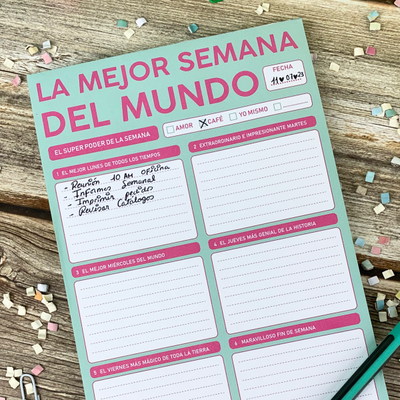 Planner | La mejor semana del mundo