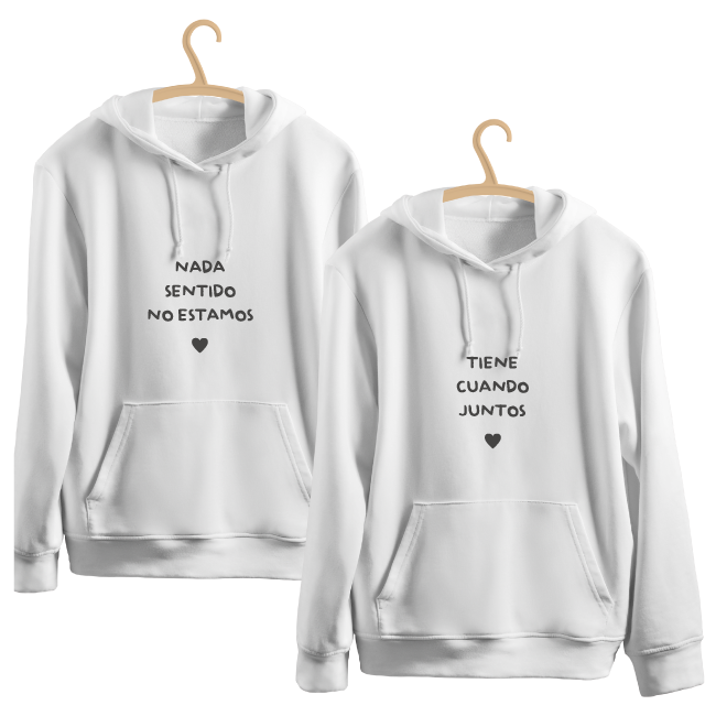 MS Regalos Personalizados | Polera Personalizada | Pareja 04 | My Sign Lima Peru