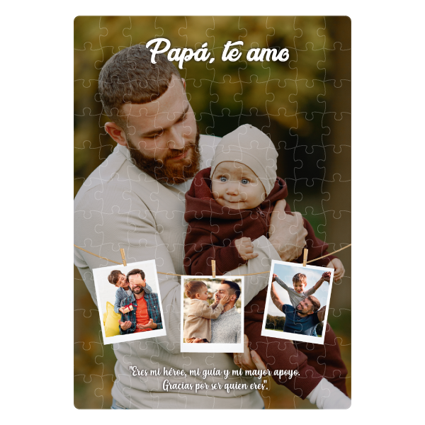 MS Regalos Personalizados | Rompecabezas Personalizado | Papá 01 | My Sign Lima Peru