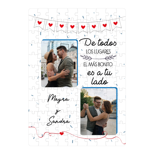 MS Regalos Personalizados | Rompecabezas Personalizado | A tu lado | My Sign Lima Peru