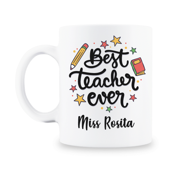 MS Regalos Personalizados | Taza personalizada | The best teacher | My Sign Lima Peru