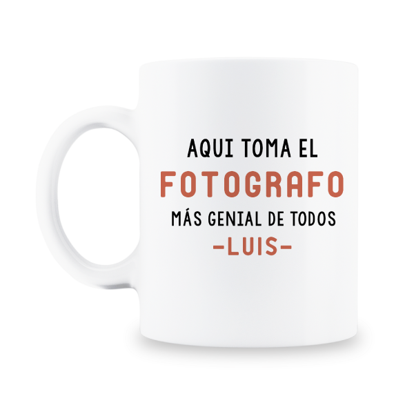 MS Regalos Personalizados | Taza personalizada | Fotógrafo | My Sign Lima Peru