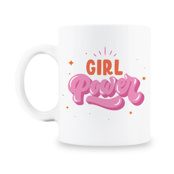 MS Regalos Personalizados | Taza personalizada | Girl Power | My Sign Lima Peru