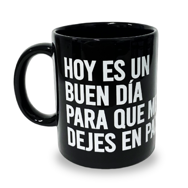 MS Regalos Personalizados | Taza Sarcástica | Hoy es un buen día para que me dejes en paz | My Sign Lima Peru