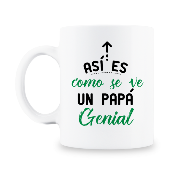 MS Regalos Personalizados | Taza personalizada | Así se ve un papá genial | My Sign Lima Peru