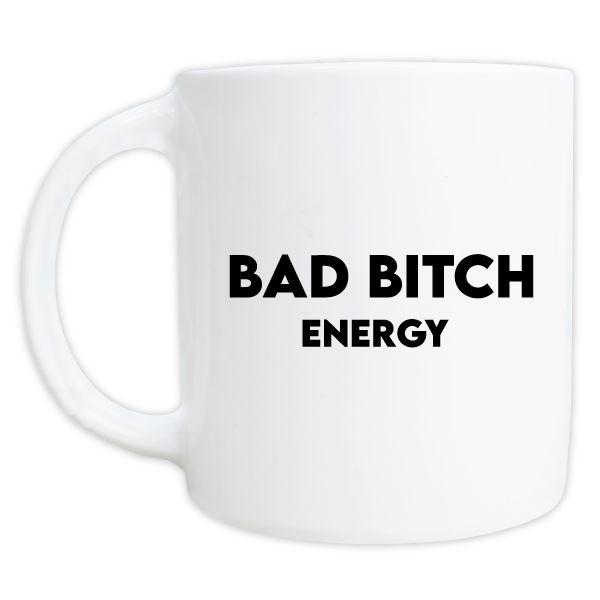 MS Regalos Personalizados | Taza Vibe | Bad bitch energy | My Sign Lima Peru
