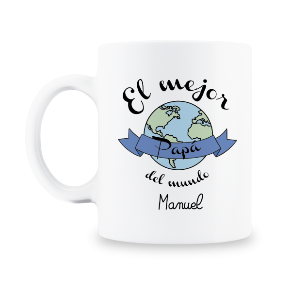 MS Regalos Personalizados | Taza personalizada | El mejor papá del mundo | My Sign Lima Peru