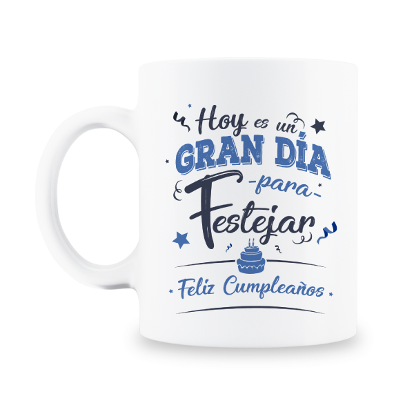MS Regalos Personalizados | Taza personalizada | Gran día para festejar | My Sign Lima Peru