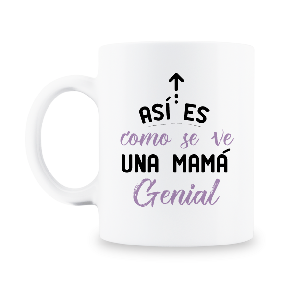 MS Regalos Personalizados | Taza personalizada | Mamá genial | My Sign Lima Peru