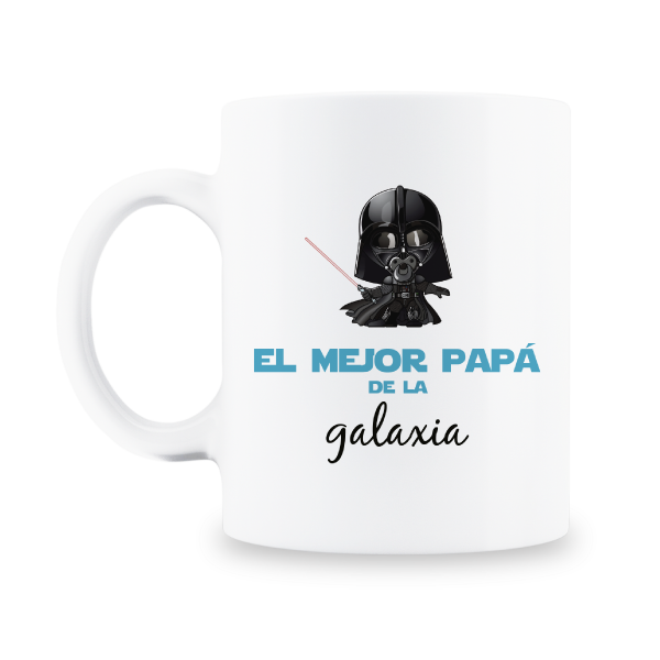 MS Regalos Personalizados | Taza personalizada | El mejor papá de la galaxia | My Sign Lima Peru