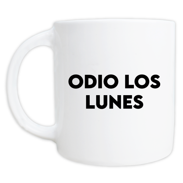 MS Regalos Personalizados | Taza Vibe | Odio los lunes | My Sign Lima Peru