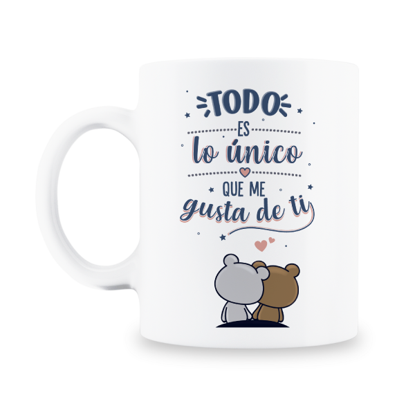 MS Regalos Personalizados | Taza personalizada | Todo me gusta de ti | My Sign Lima Peru
