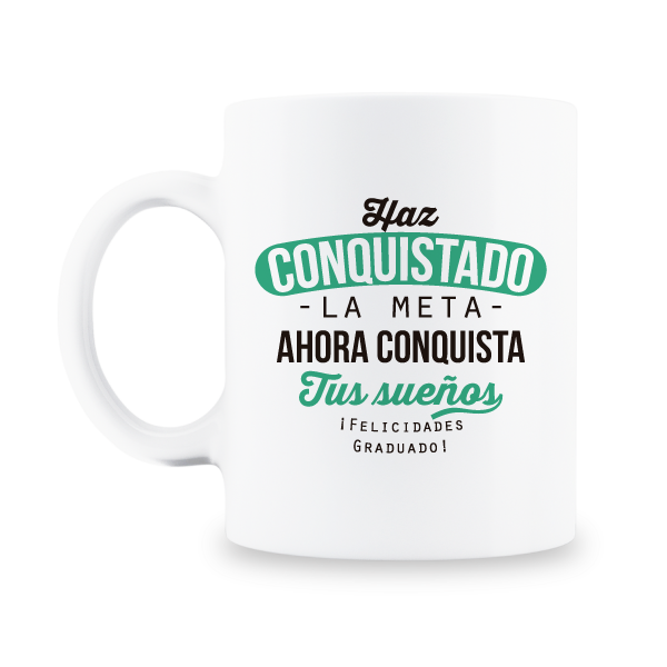 MS Regalos Personalizados | Taza personalizada | Conquista tus sueños | My Sign Lima Peru